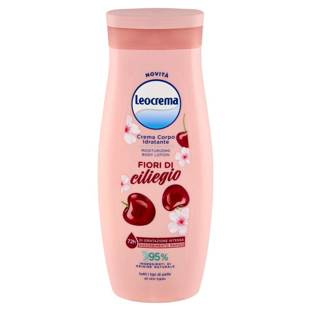 Leocrema Crema Corpo Idratante Fiori di ciliegio 250 ml