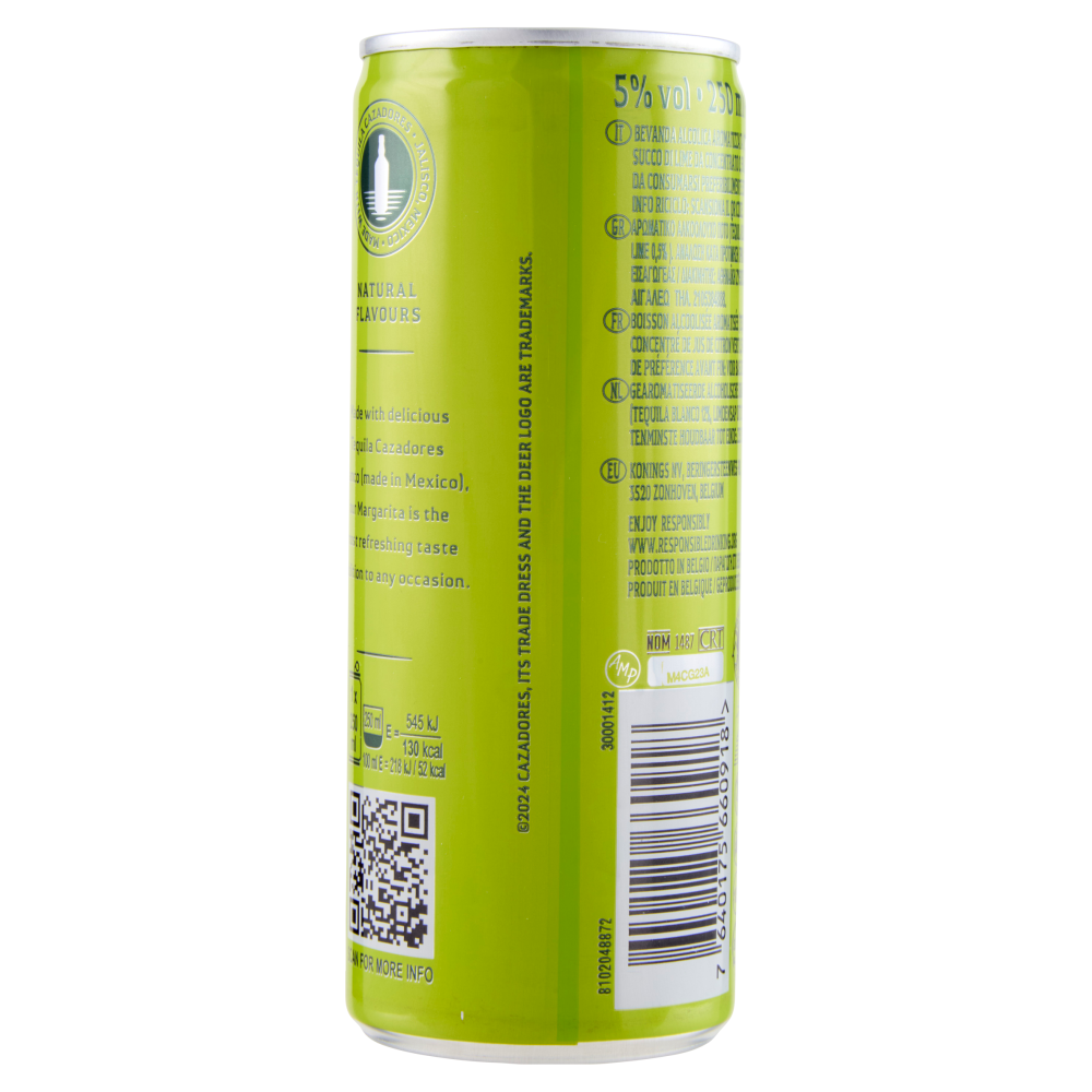 Cazadores Margarita 250 ml