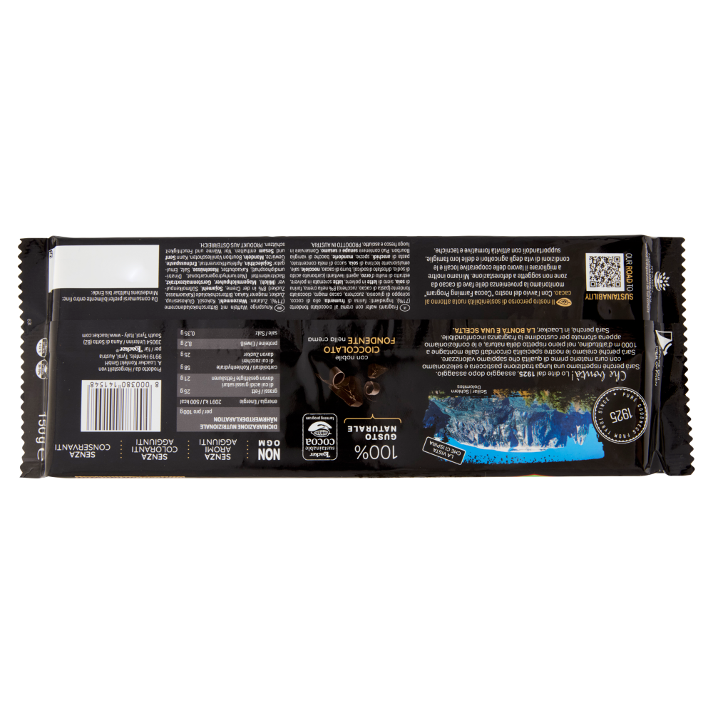 Loacker Thins Fondente Wafer con crema al Cioccolato Fondente wafers 150g