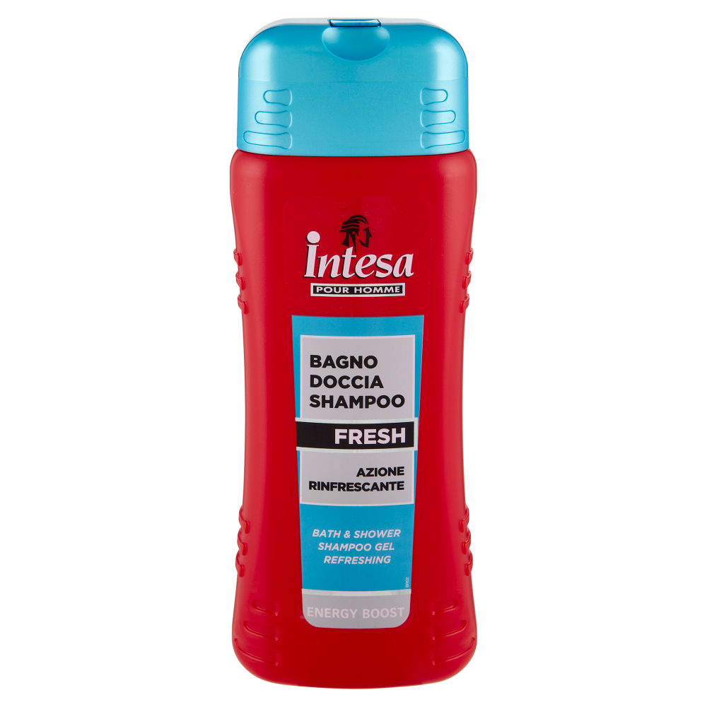 Intesa Pour Homme Bagno Doccia Shampoo Fresh Energy Boost 500 mL