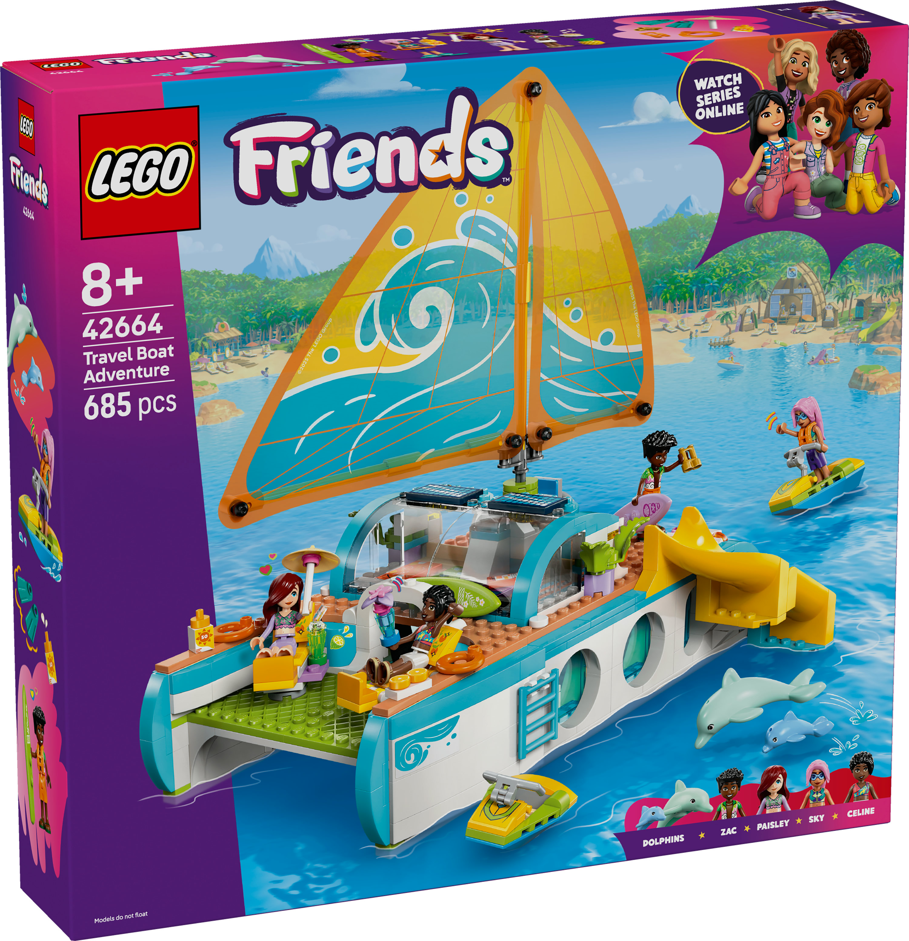 LEGO Friends Avventura sul catamarano