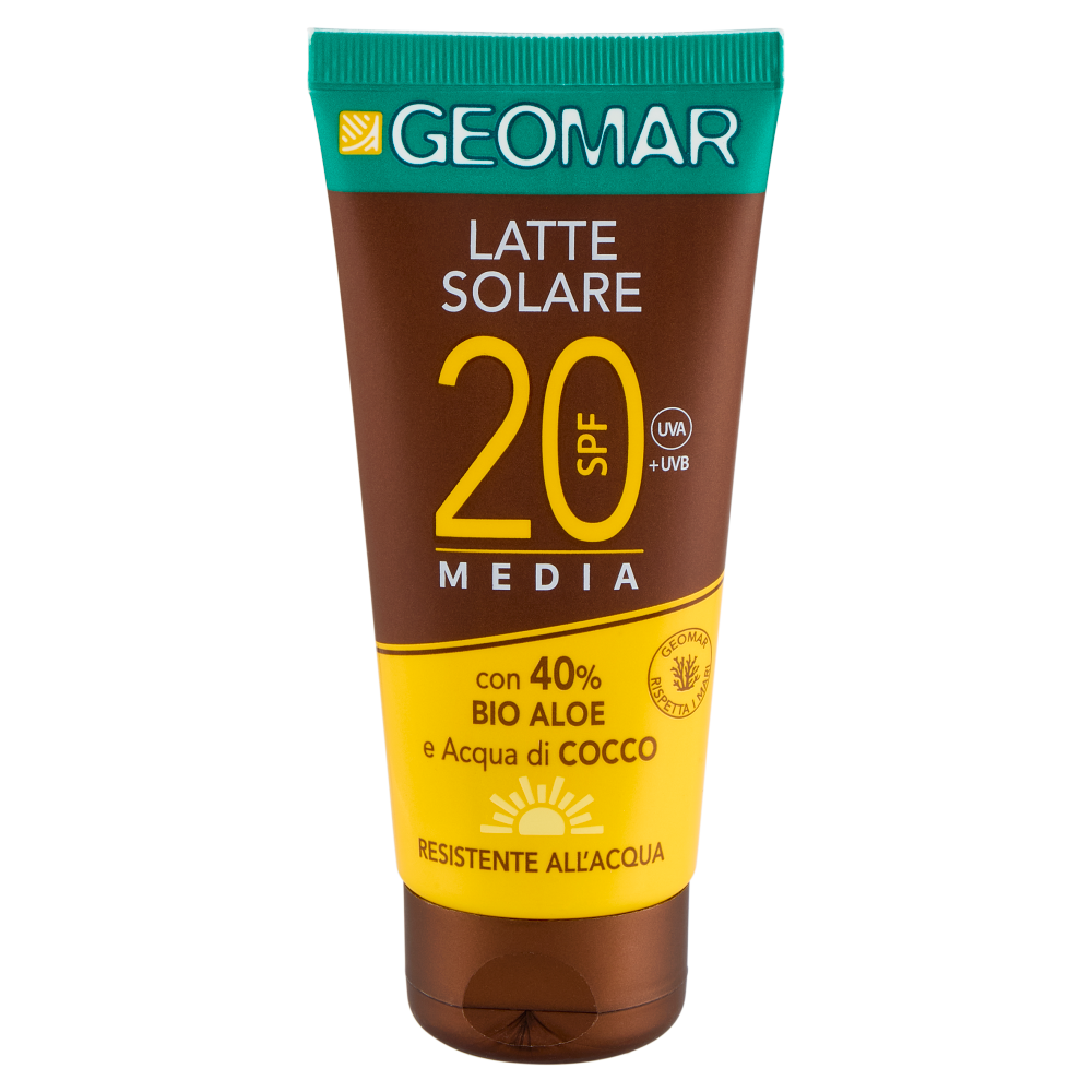 Geomar Latte Solare SPF 20 Media 100 mL