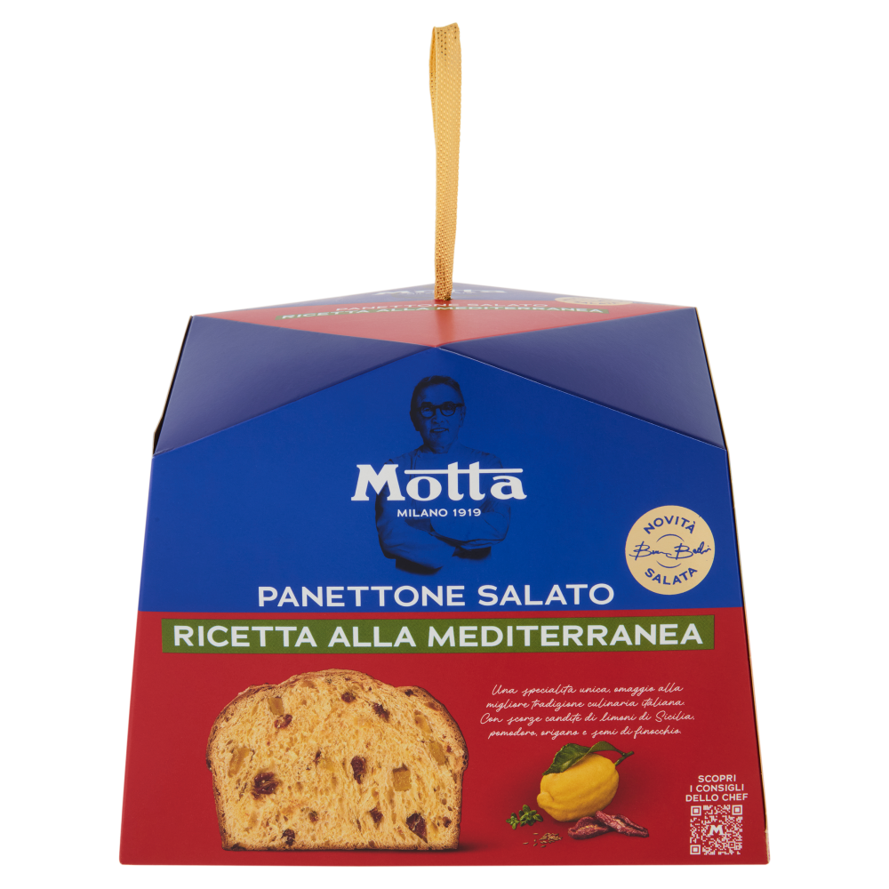 Motta Panettone Salato Ricetta alla Mediterranea 450 g