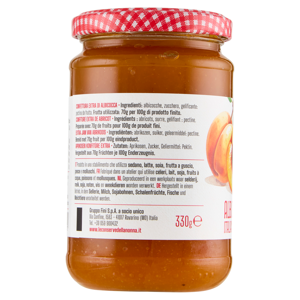 Le Conserve della Nonna Albicocca Italiana 330 g