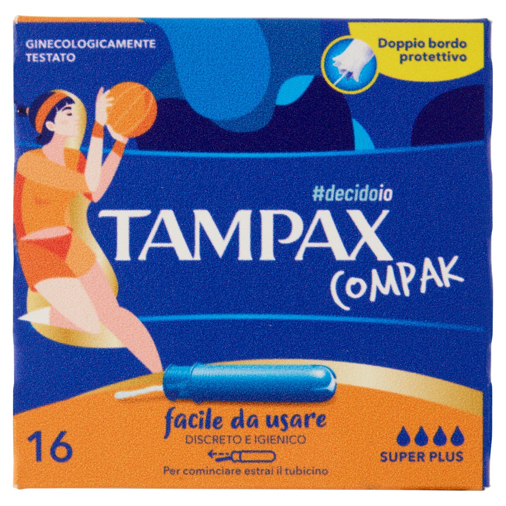 Tampax Compak Super Plus 16 pz