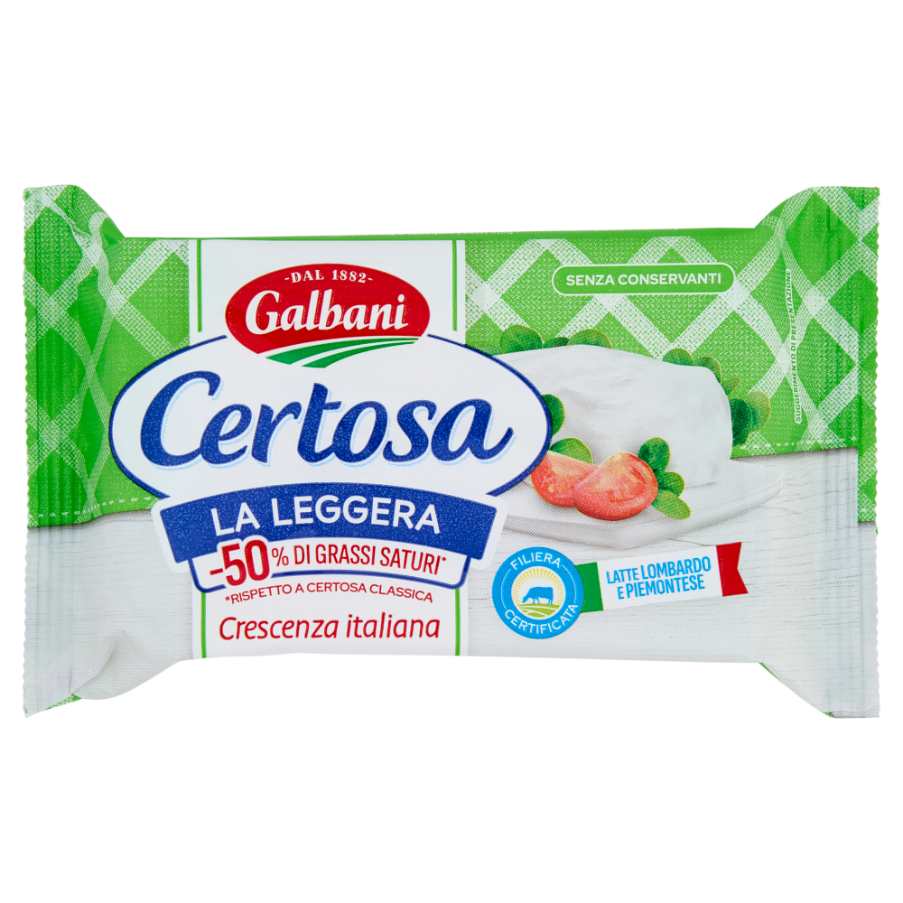 Galbani Certosa la Leggera Crescenza italiana 165 g