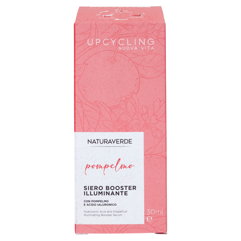 Naturaverde Upcycling pompelmo Siero Booster Illuminante 30 ml