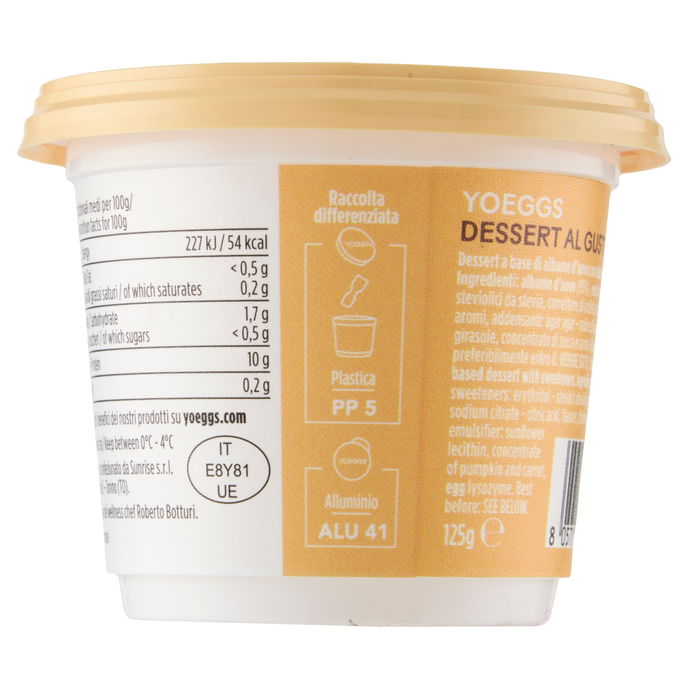 Yoeggs Dessert Vaniglia 125 g