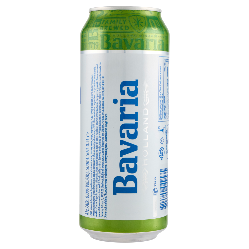 Bavaria 0.0% Alc. Vol. IPA 500 mL