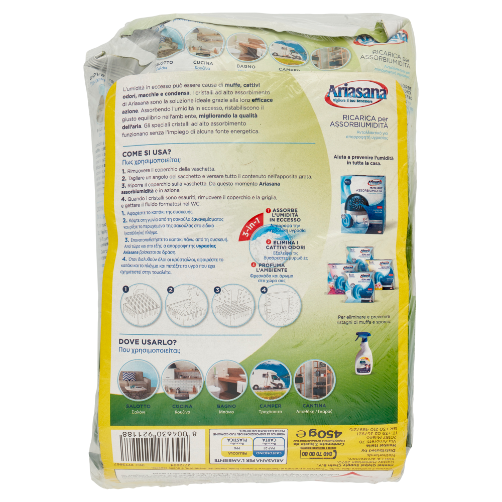 ARIASANA Ricarica Agrumi di Sicilia 2+1 busta 450 g