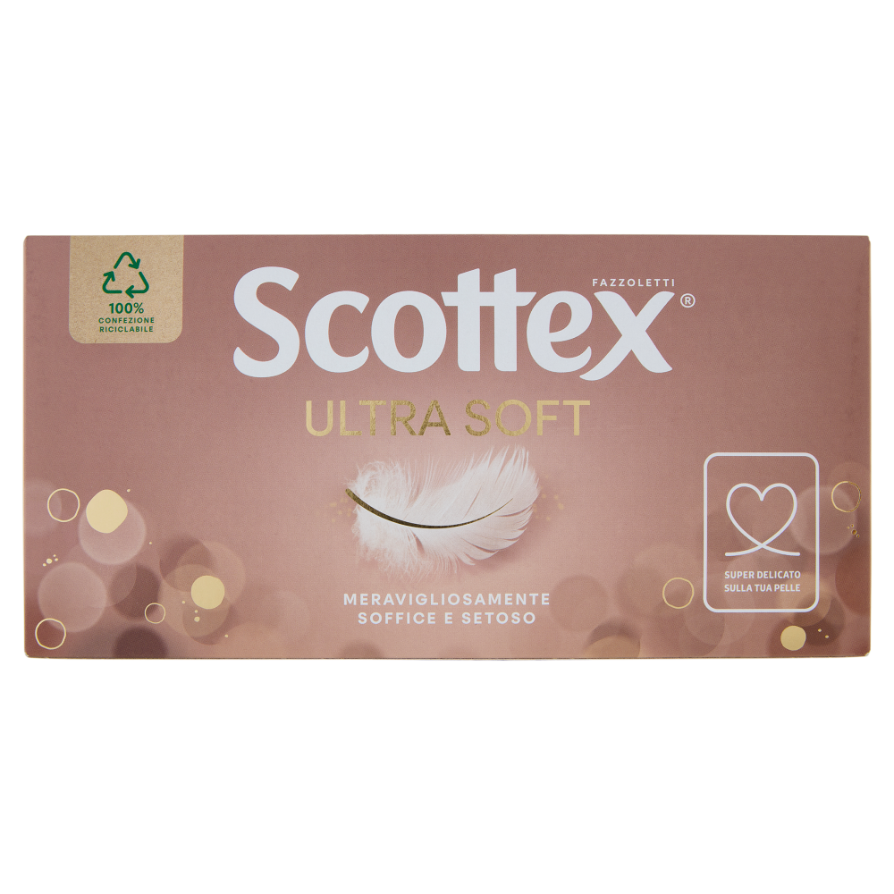 Scottex Ultra Soft Fazzoletti 80 pz