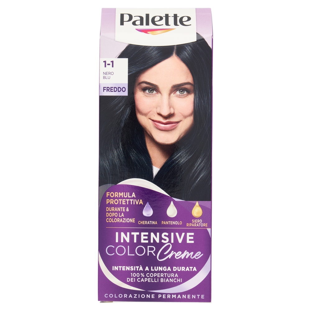 Palette Intensive Color Creme 1-1 Nero Blu Freddo
