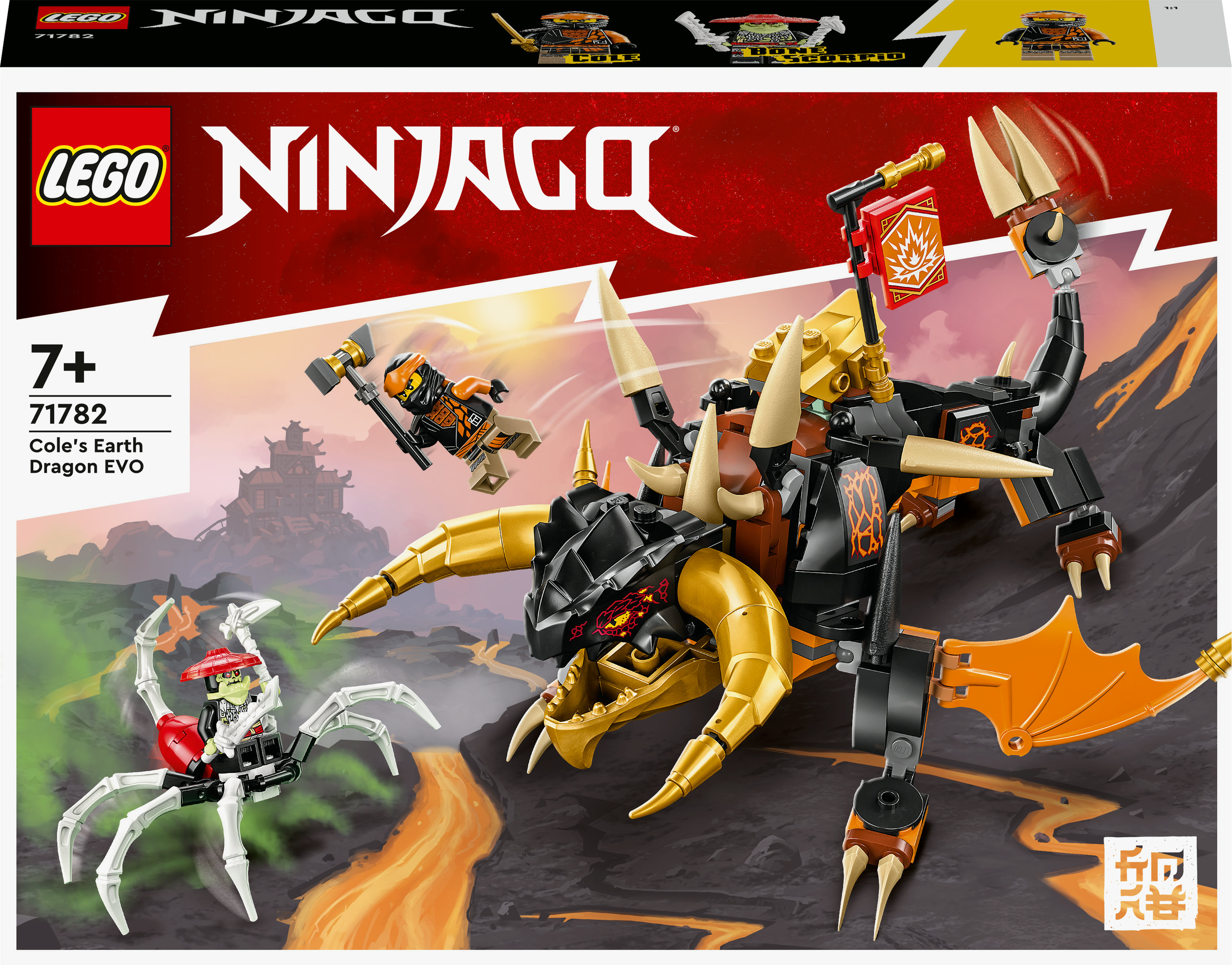 LEGO NINJAGO Drago di Terra di Cole - EVOLUTION