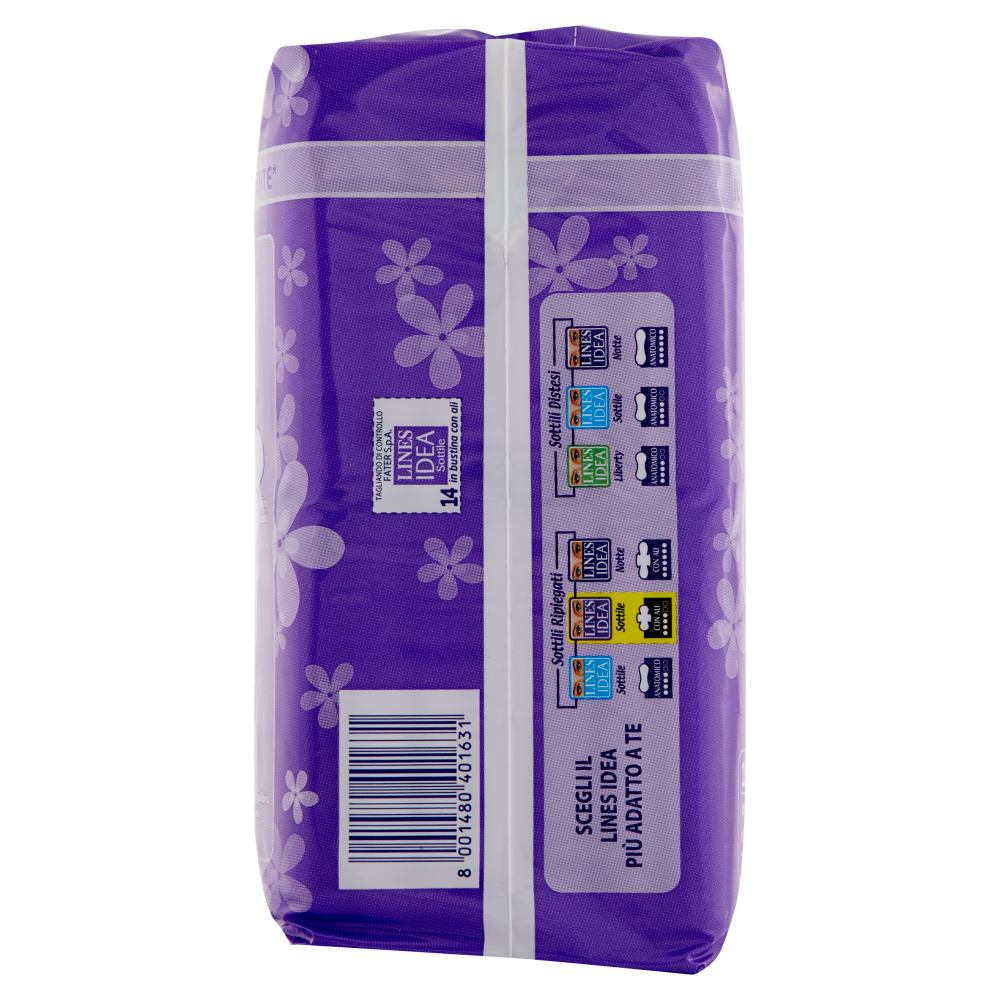 Lines Idea Sottile Giorno ripiegato con ali x14