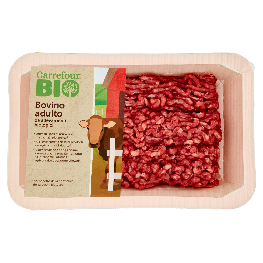 Carrefour Bio Macinato di Bovino Bio 0,360 kg