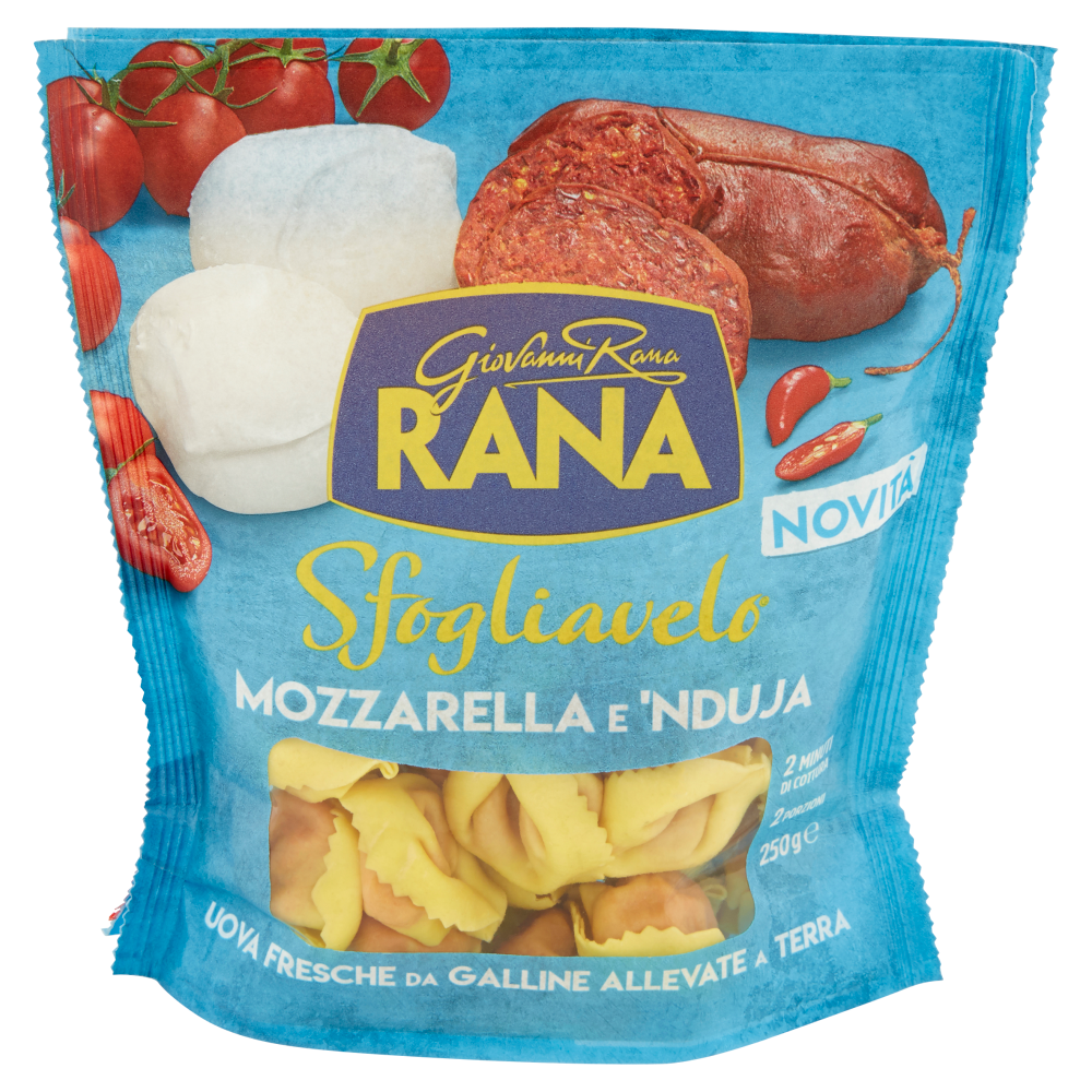 Giovanni Rana Sfogliavelo Mozzarella e 'Nduja 250 g