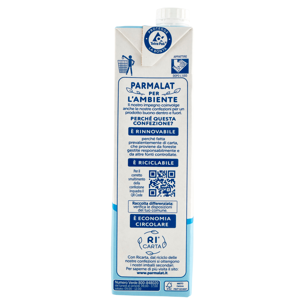 parmalat Bont&agrave; e Linea con Vitamina D Latte Parzialmente Scremato 1000 ml