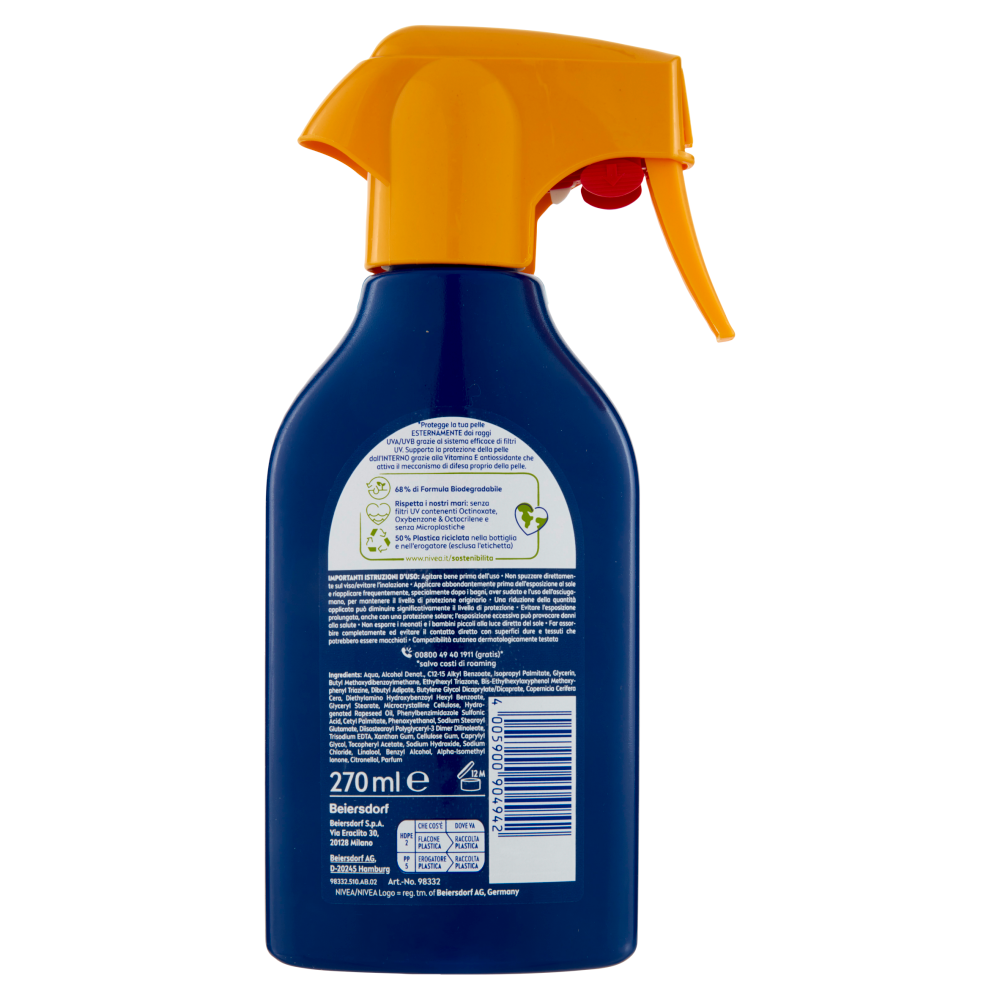 Nivea Sun protect & hydrate 50+ Molto Alta 270 ml