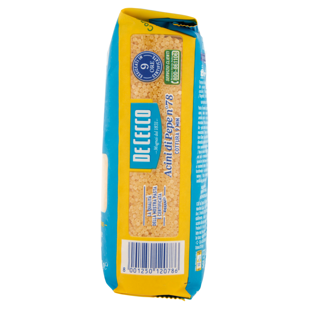 De Cecco Acini di Pepe n&deg;78 500 g