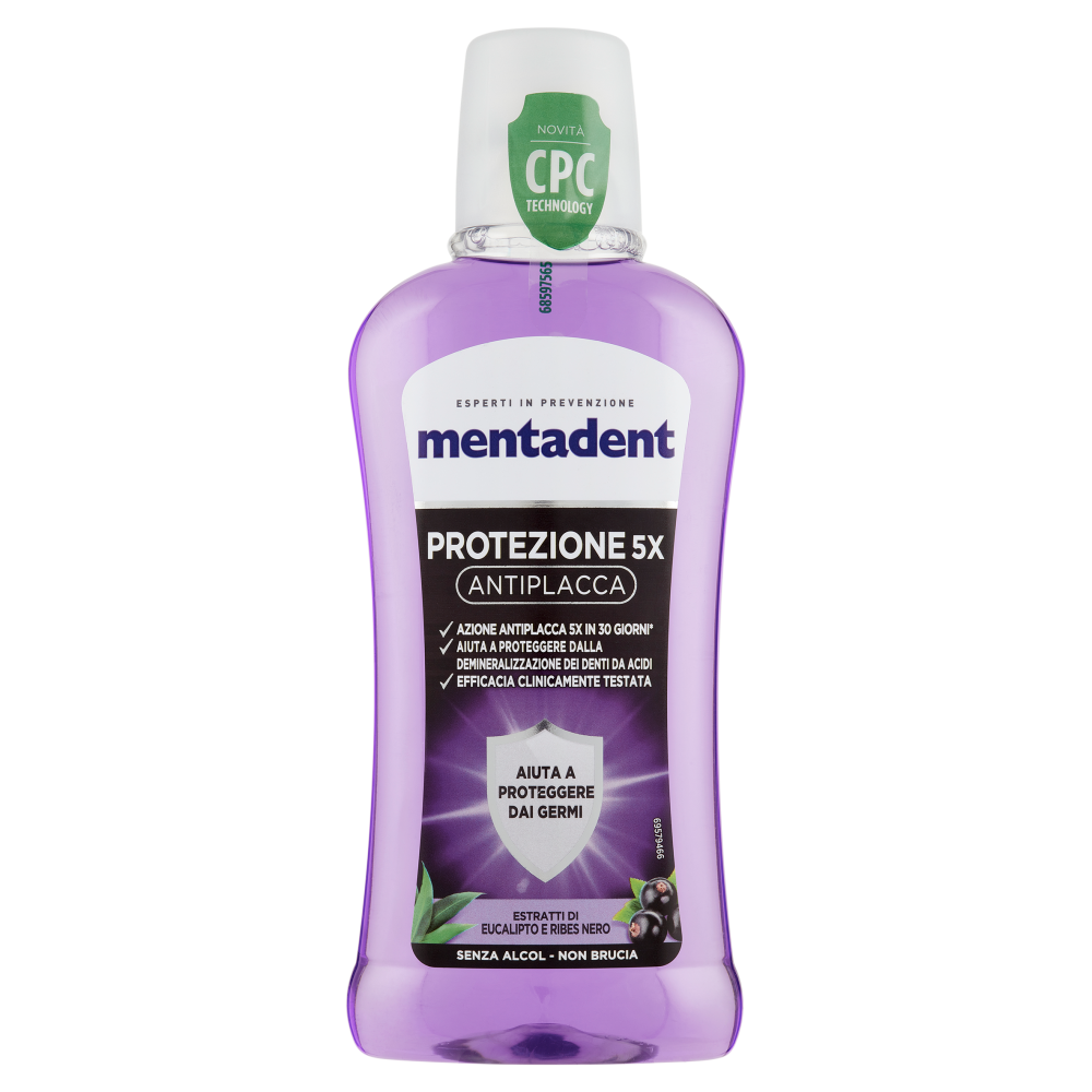 Mentadent Protezione 5X Antiplacca 400 ml