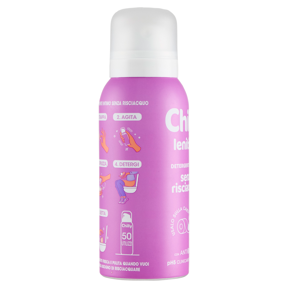 Chilly lenitivo Detergente Intimo senza risciacquo 100 ml