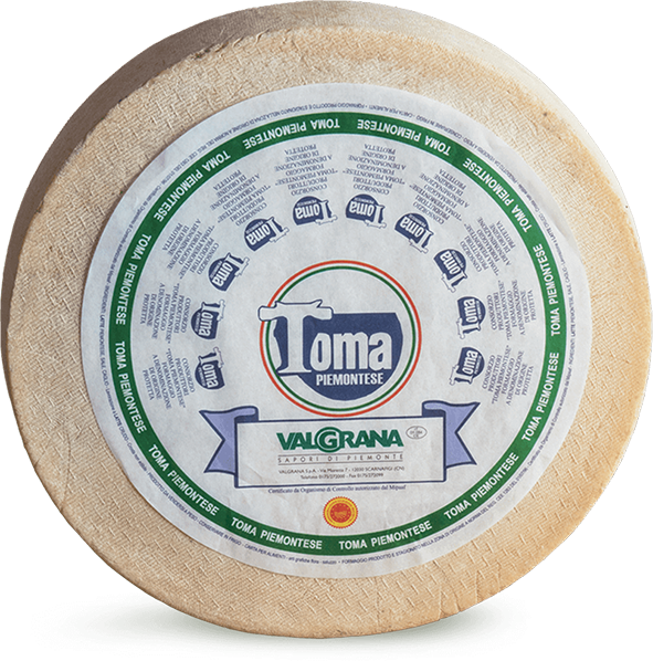 Toma Piemontese DOP Valgrana da banco
