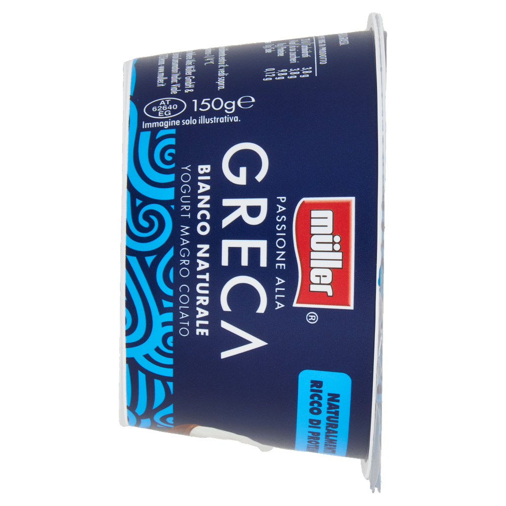 müller Passione alla Greca Bianco Naturale Yogurt Magro Colato 150 g