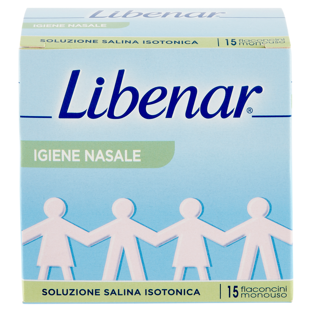 Libenar Igiene Nasale Flaconcini 15 x 5 ml