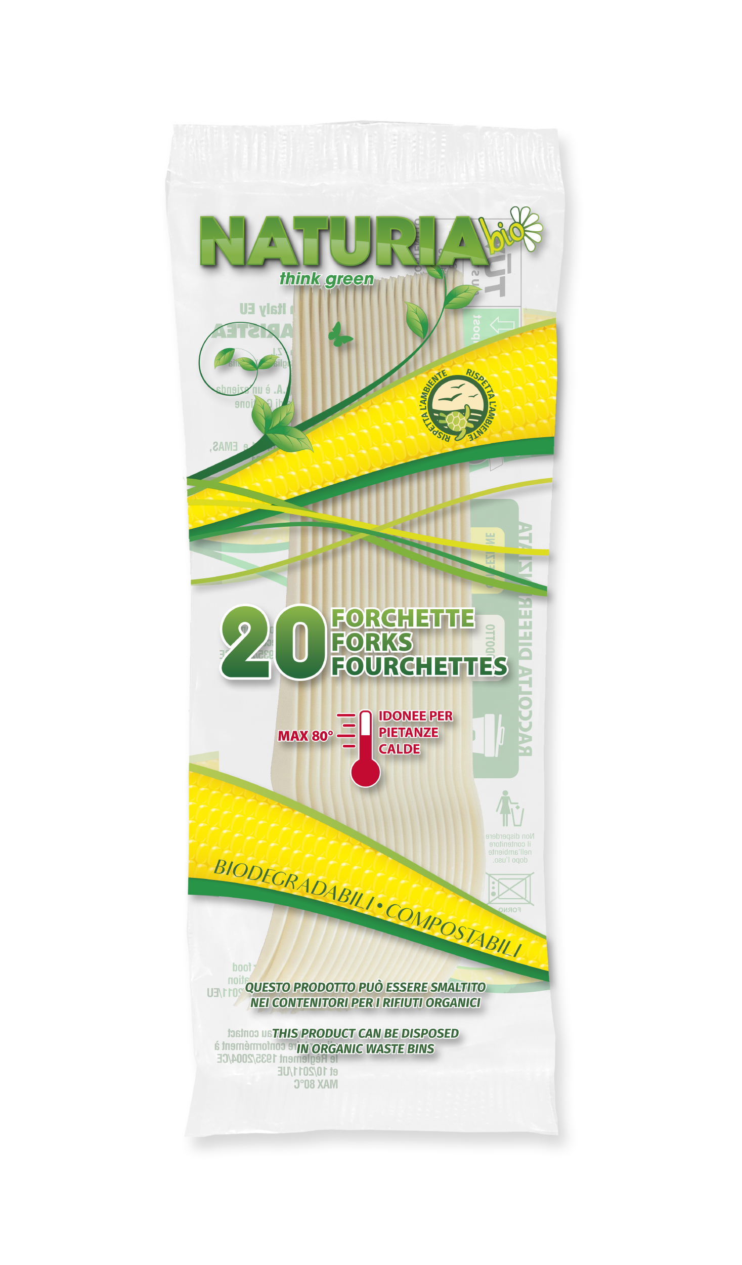 20 Forchette BioP. NAT-BIO 24 CF