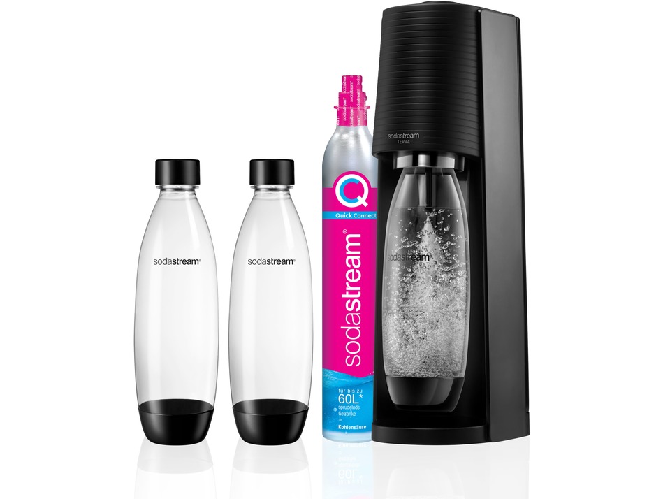 SodaStream Terra Megapack Nero