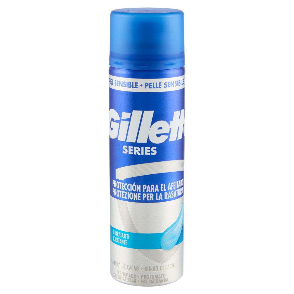 Gillette Series Gel da Barba Idratante, 200 ml