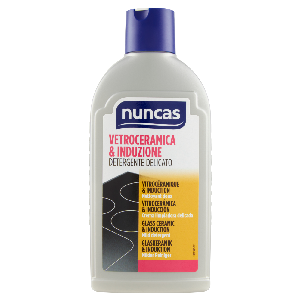 nuncas Vetroceramica & Induzione Detergente Delicato 250 ml