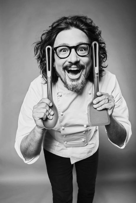 H&H Lifestyle Batteria di Pentole 6 Pezzi Chef Borghese - Alluminio Antiaderente Effetto Pietra, Adatte a Induzione