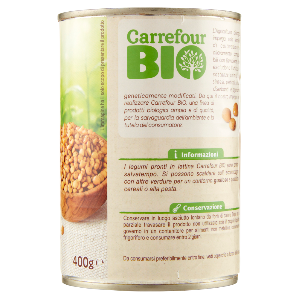 Carrefour Bio Lenticchie 400 g