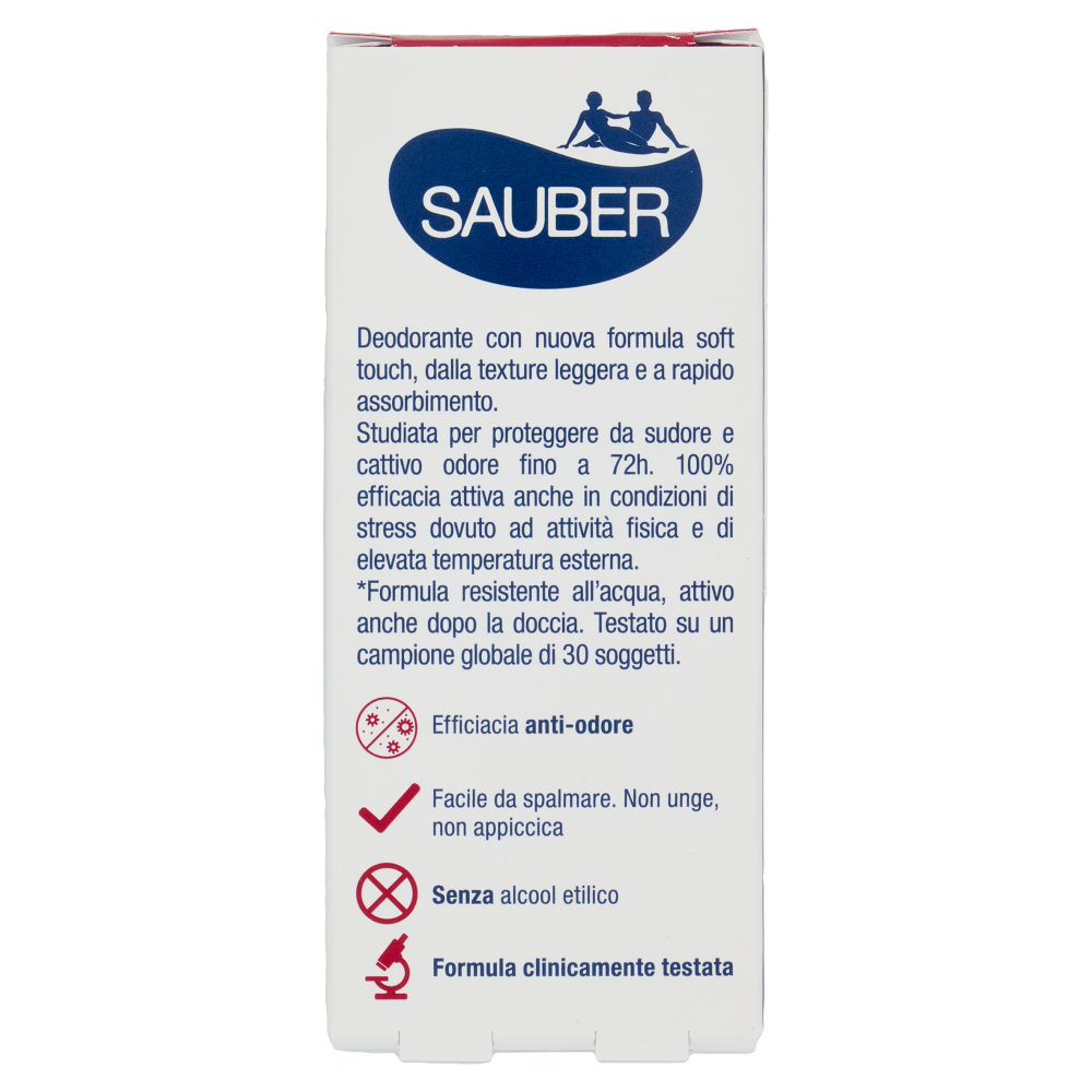 Sauber DeoActive sport & stress Crema deodorante 35 ml