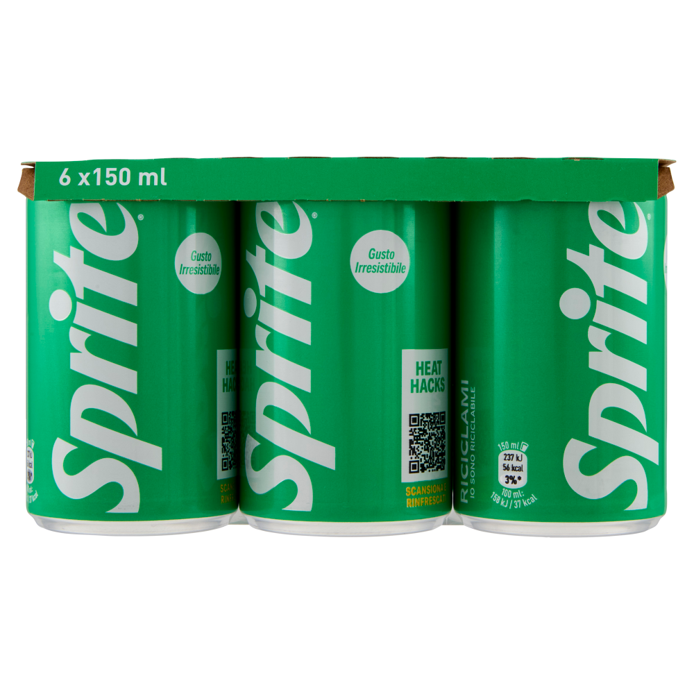 Sprite Minican 6 x 15 cl