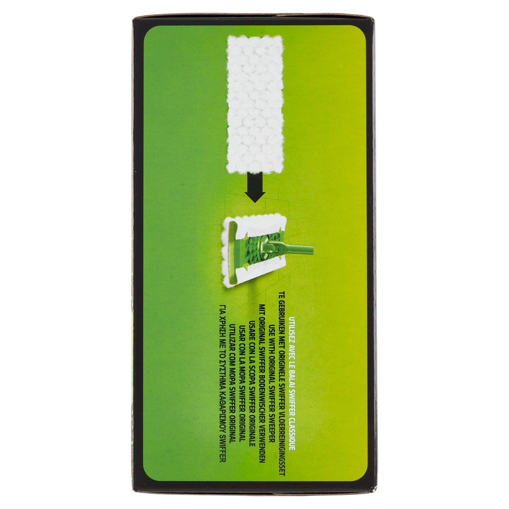 Swiffer Dry 3D Clean Panni Cattura Polvere per Scopa Swiffer - Ricarica 7 Salviette