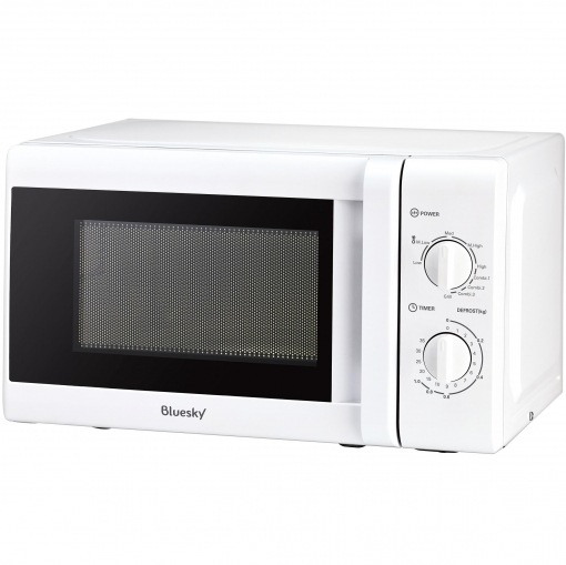 Bluesky BMG20M-18 forno a microonde Bianco Microonde con grill Superficie piana 20 L 700 W