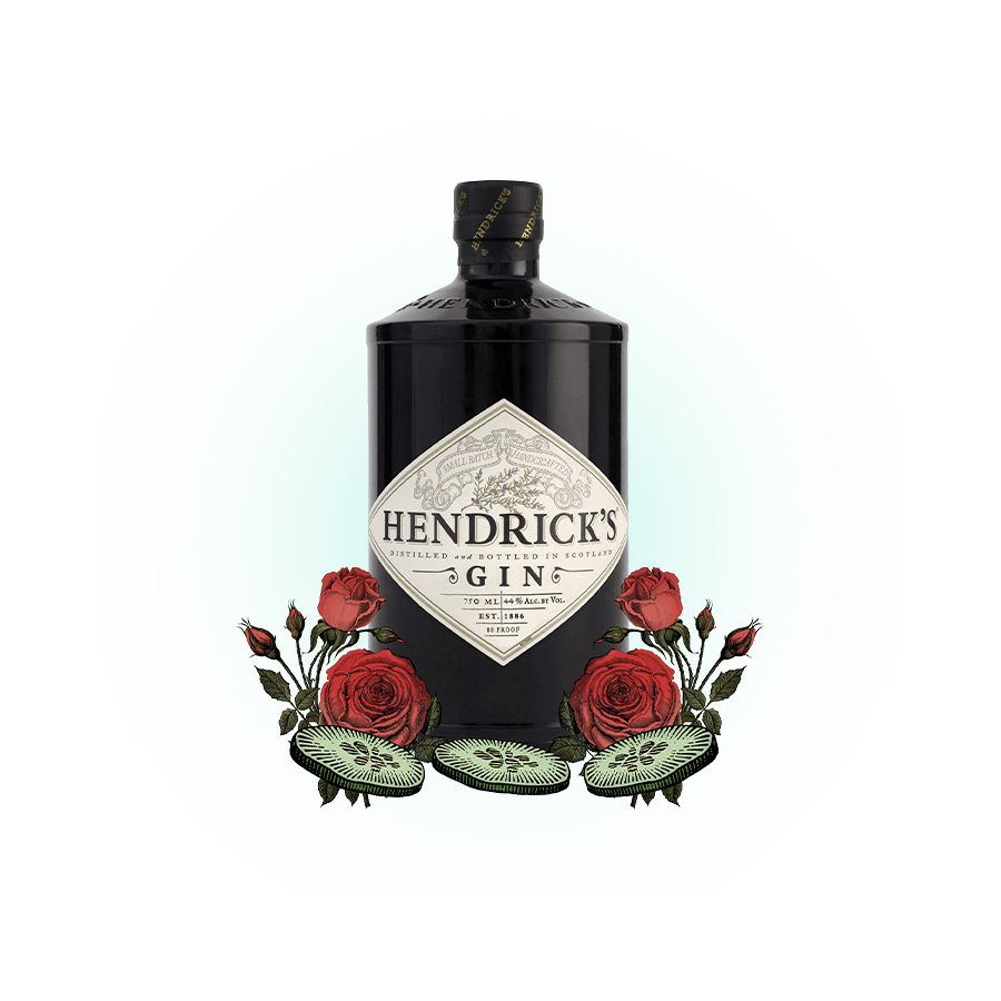 Hendrick's Gin Original gin 0,7 L Aromatizzato