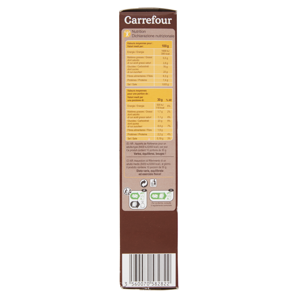 Carrefour Stylesse Cioccolato fondente 300 g