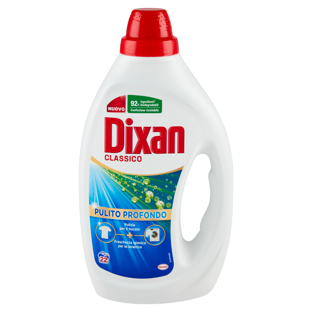 DIXAN Liquido Classico 22 Lavaggi 990 ml