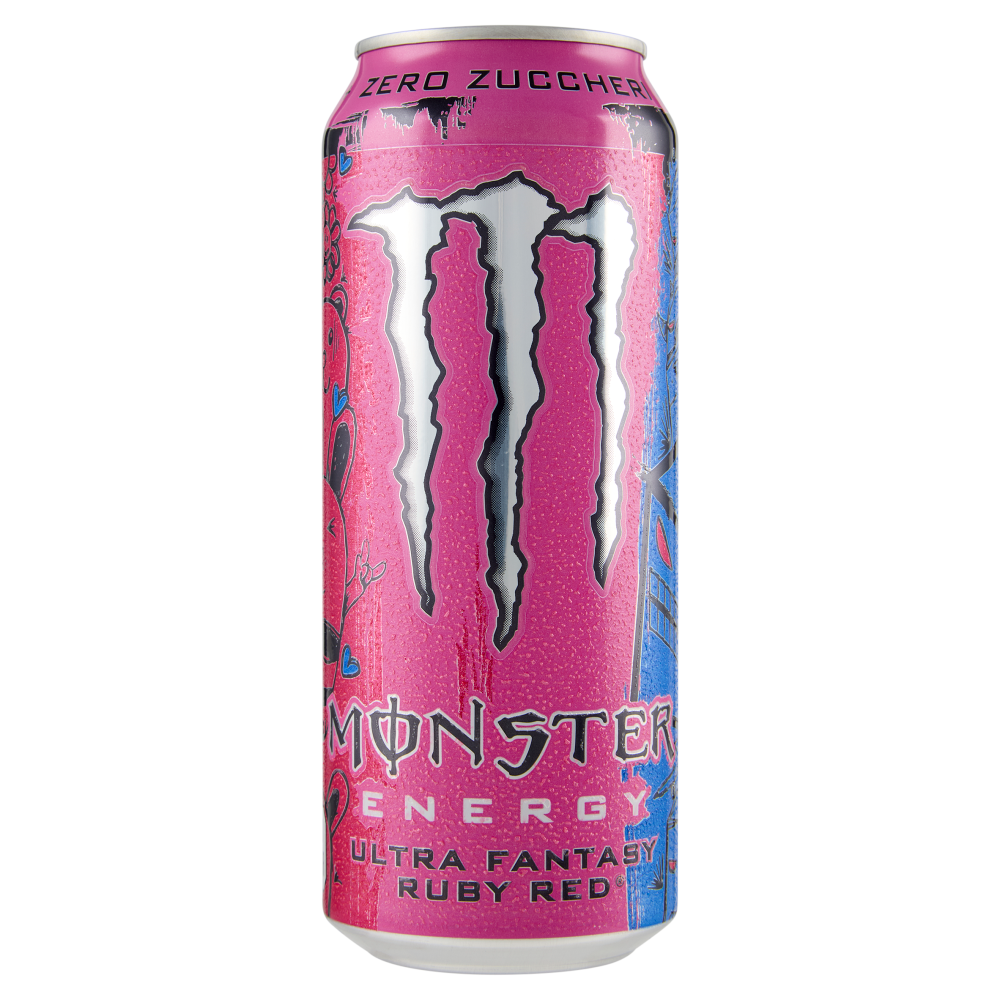 Monster Energy Ultra Fantasy Ruby Red Zero Sugar Can 500 ml