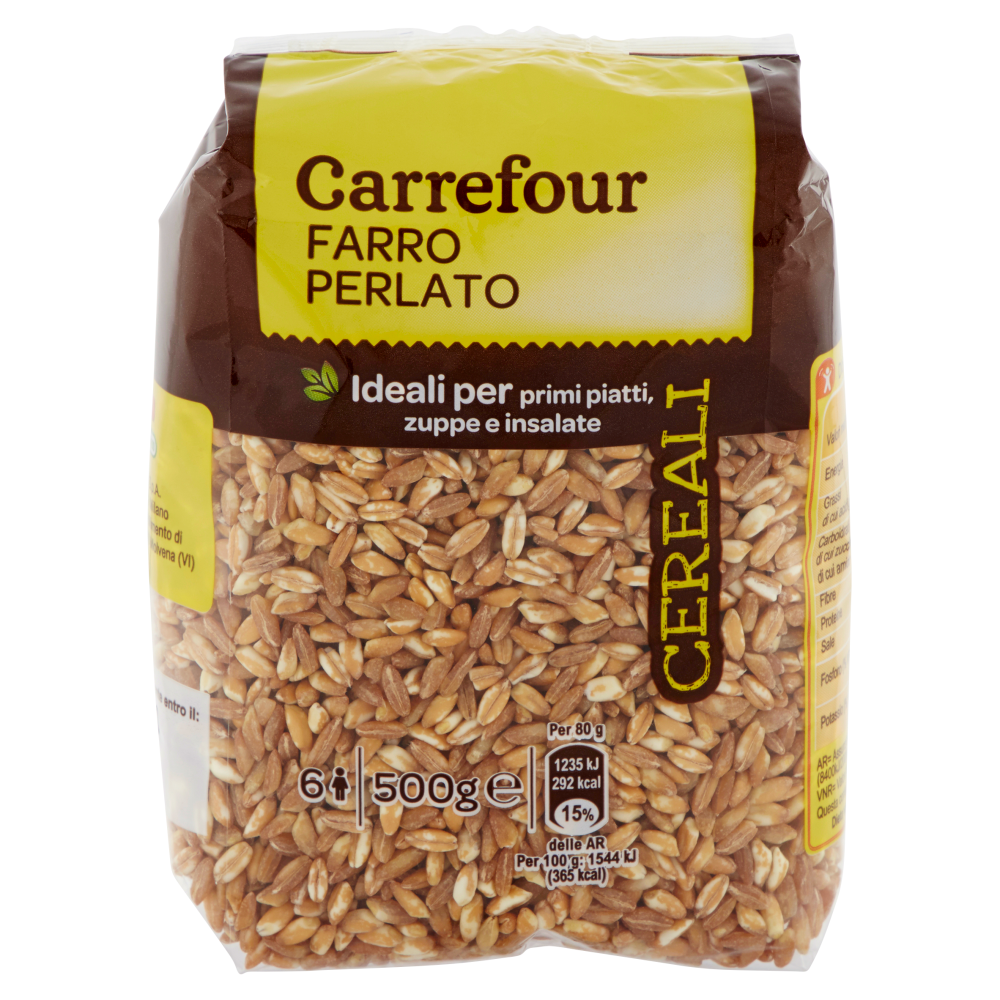 Carrefour Cereali Farro Perlato 500 g