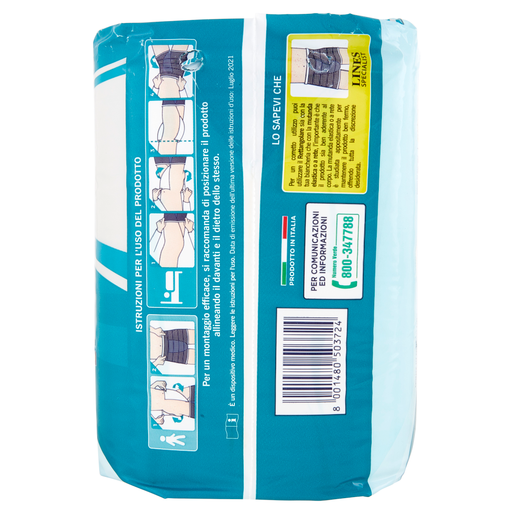 Lines Specialist Unisex Rettangolari Plus 22+2 pz