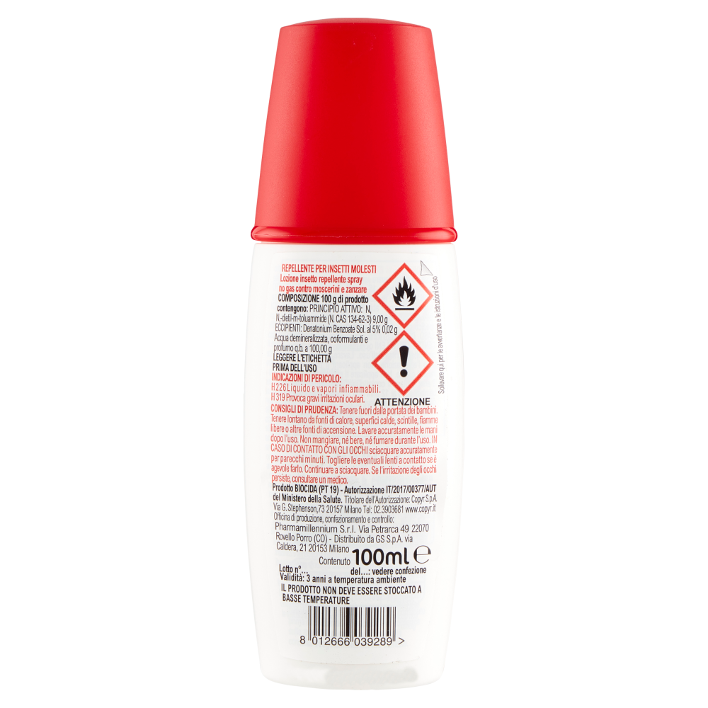 Carrefour Soft Lozione Insetto Repellente 100 ml