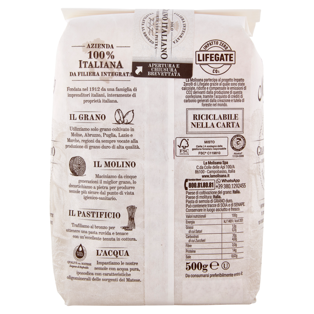 La Molisana 29 Caserecce Molisane 500 g