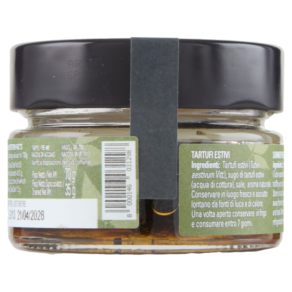 Urbani Tartufi Filosofia Naturale Tartufi Estivi 70 g