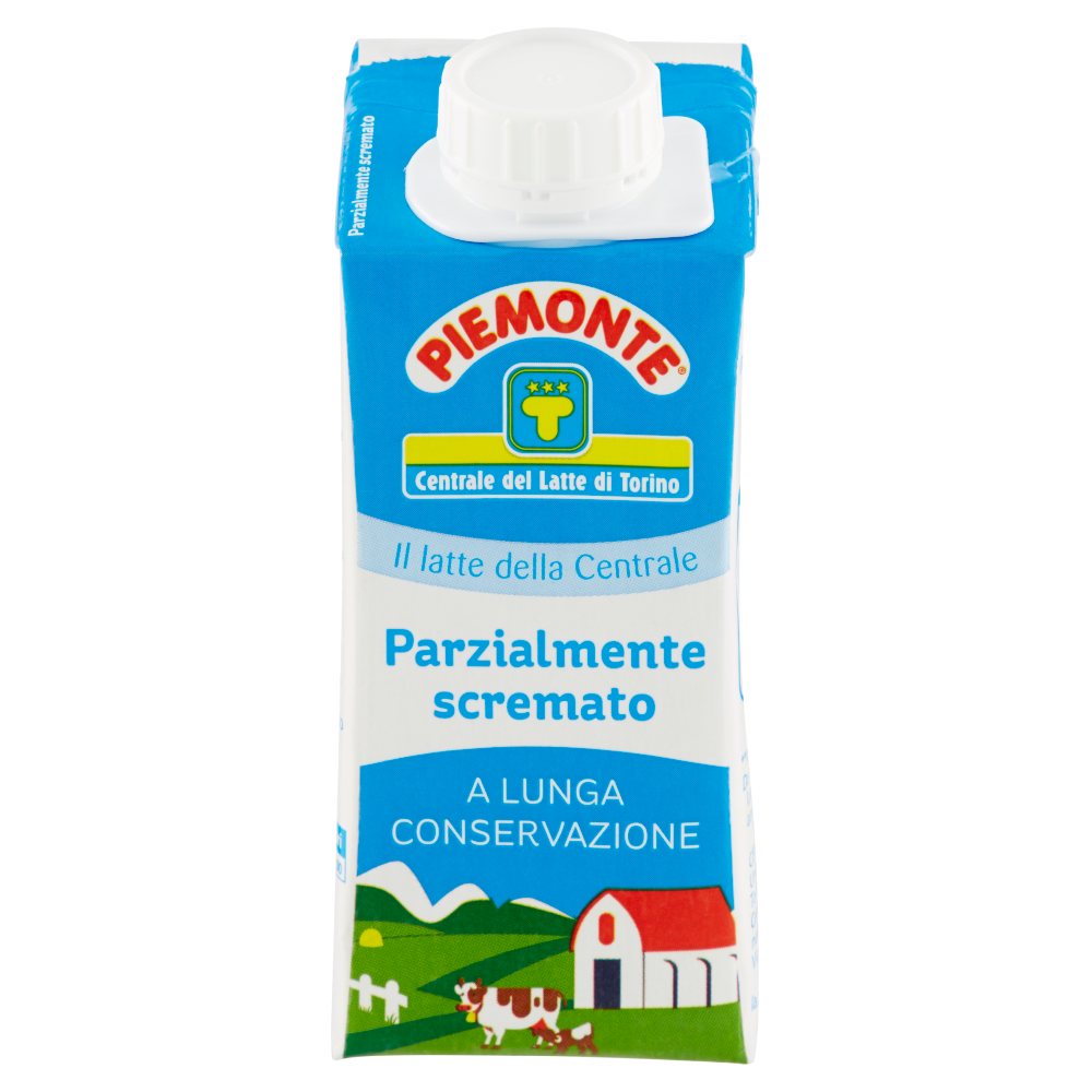 Centrale del Latte di Torino Piemonte Parzialmente scremato a Lunga Conservazione 200 ml