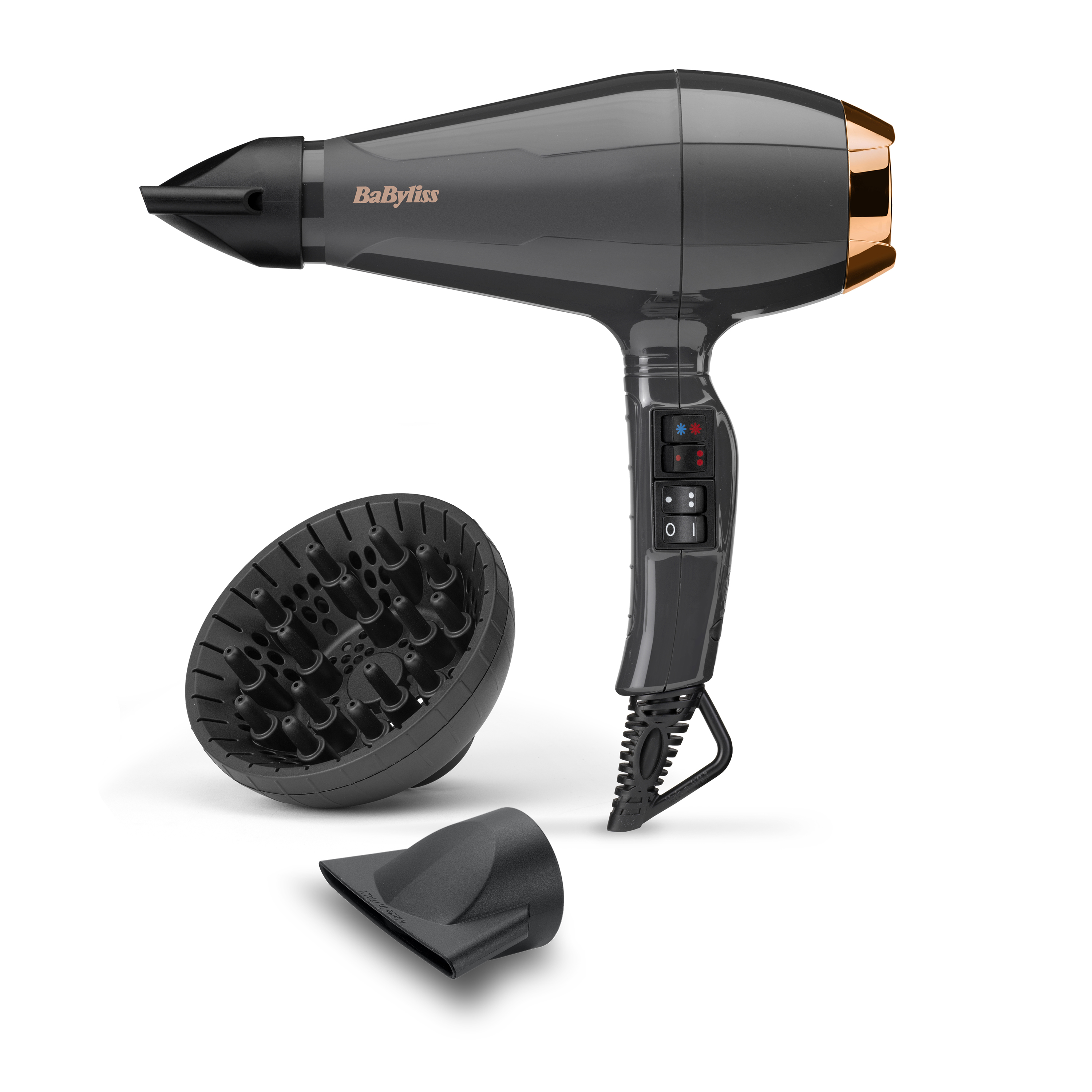BaByliss 6719DE asciuga capelli 2200 W Nero