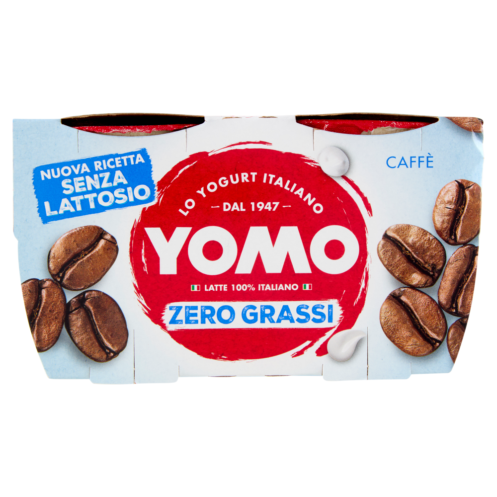 Yomo Zero Grassi Caffè 2 x 125 g